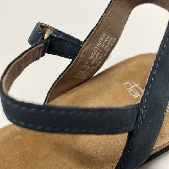 Dansko Rowan Navy Milled Nubuck Mary Jane women’s shoe size 6.5-7 (37) - Picture 4 of 10